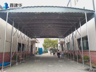 活動雨棚 使用方便 倉庫蓬