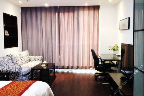 明捷酒店式公寓大連百年匯店 精品大床房團購僅105元，快捷住宿優選